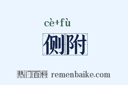 侧附是什么意思的图片